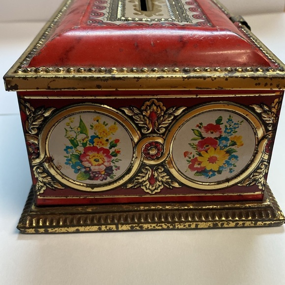 Vintage James P. Linette Candy Tin Bank, Made in Western Germany - Picture 10 of 10